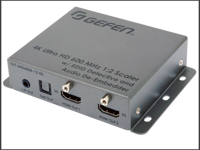 Gefen now shipping 4K Ultra HD 600 MHz 1:2 Scaler