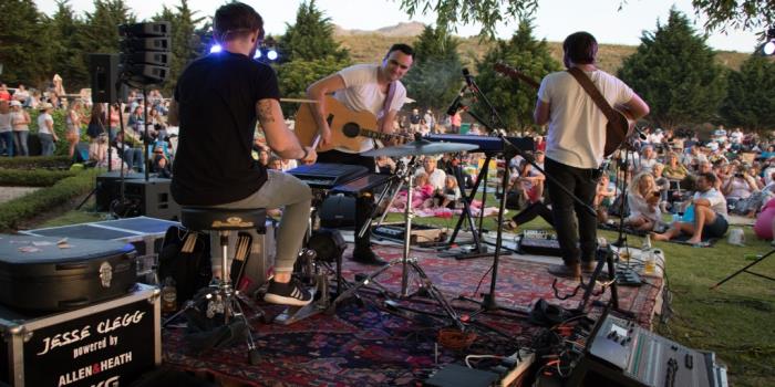 Jesse Clegg tours with Martin’s Mla Mini
