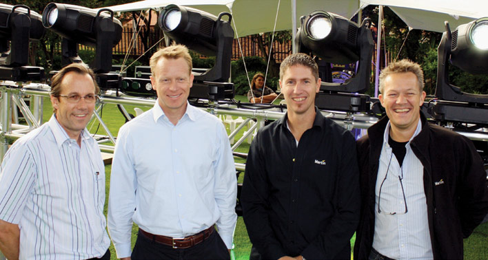Martin Professional CEO visits SA