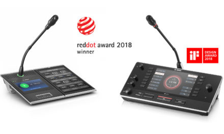 International Design Awards for Bosch IP conference and public address products