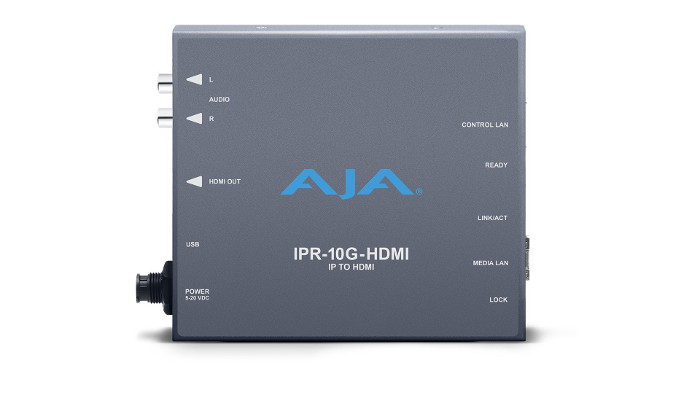 AJA announces new HDR Image Analyzer and solutions supporting SMPTE