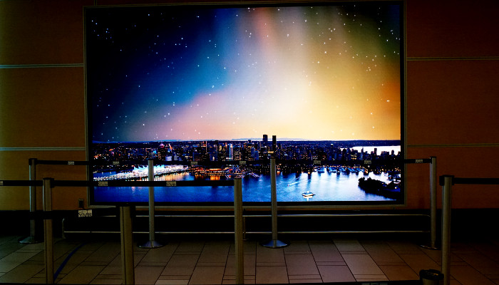 NanoLumens® deploy interactive installation at Vancouver International Airport