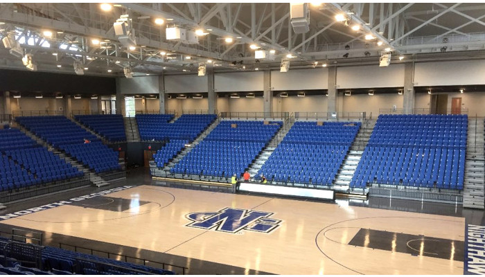 Idibri reinforces UNG Convocation Center with EAW