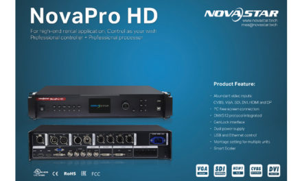 NovaPro HD for rental or stage integration applications<br><h3 style="color: #c41230;">Sponsored News</h3>