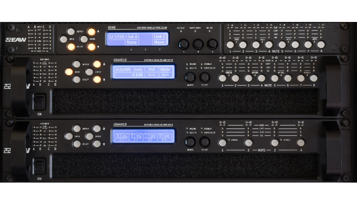 EAW UX amplifiers make US debut at InfoComm
