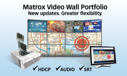 Matrox announces major updates video wall portfolio