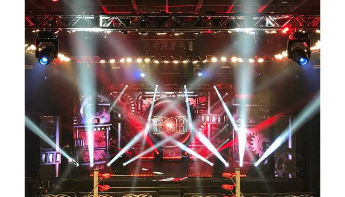 Elation provides lighting for “Ring of Honor” Wrestling