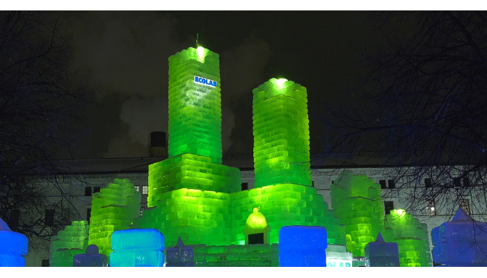 Showcore and Elation IP65 fixtures shine for St. Paul Winter Carnival