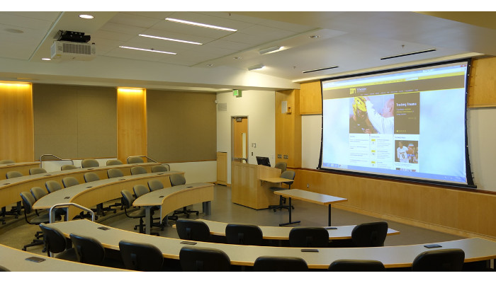 Panasonic projectors provide a visual system solution for classrooms