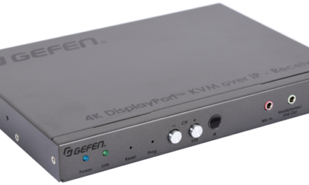 Nortek Security & Control  now shipping Gefen 4K DisplayPort KVM Over IP Receiver