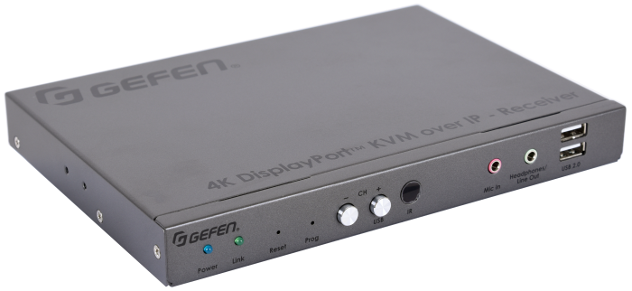 Nortek Security & Control  now shipping Gefen 4K DisplayPort KVM Over IP Receiver