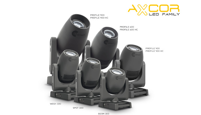 Claypaky adds to AXCOR LED Series