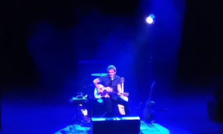 Stage set for Ian Moss with CHAUVET Professional