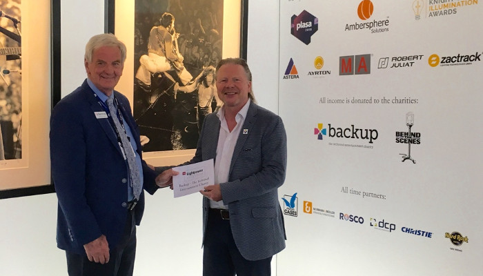 Lightpower Collection supports Backup at PLASA 2018