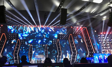 Clair Brothers at the Indonesian Choice Awards