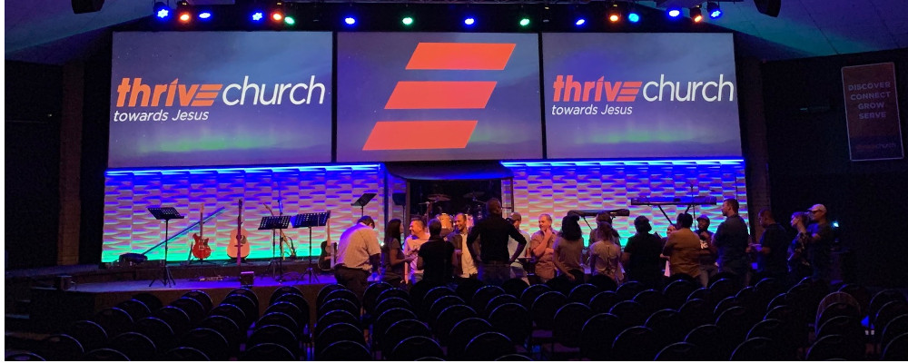THRIVE CHURCH UPGRADES TO L-ACOUSTICS