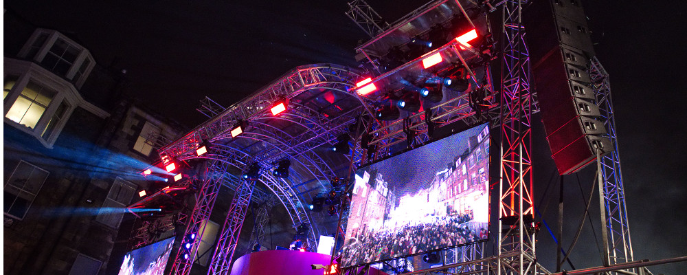 d&b FOR EDINBURGH HOGMANAY CELEBRATIONS