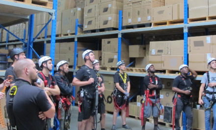 GRAVITY GROUP DOES RIGGING TRAINING AT DWR