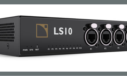 L-ACOUSTICS ANNOUNCES THE LAUNCH OF THE LS10 AVNU AVB SWITCH
