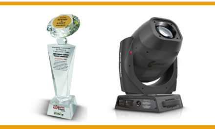 CLAYPAKY’S SHARPY PLUS WINS PRODUCT INNOVATION AWARD