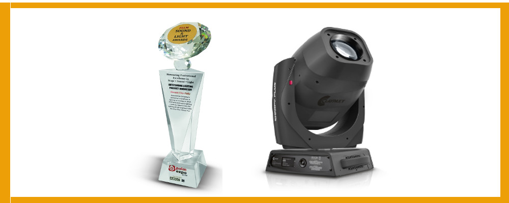 CLAYPAKY’S SHARPY PLUS WINS PRODUCT INNOVATION AWARD