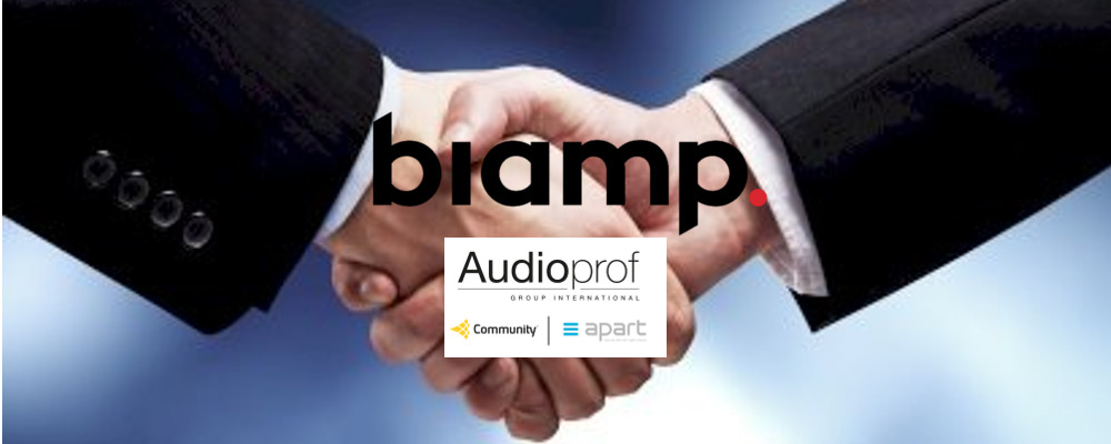 BIAMP ANNOUNCES ACQUISITION OF COMMUNITY LOUDSPEAKERS AND APART AUDIO