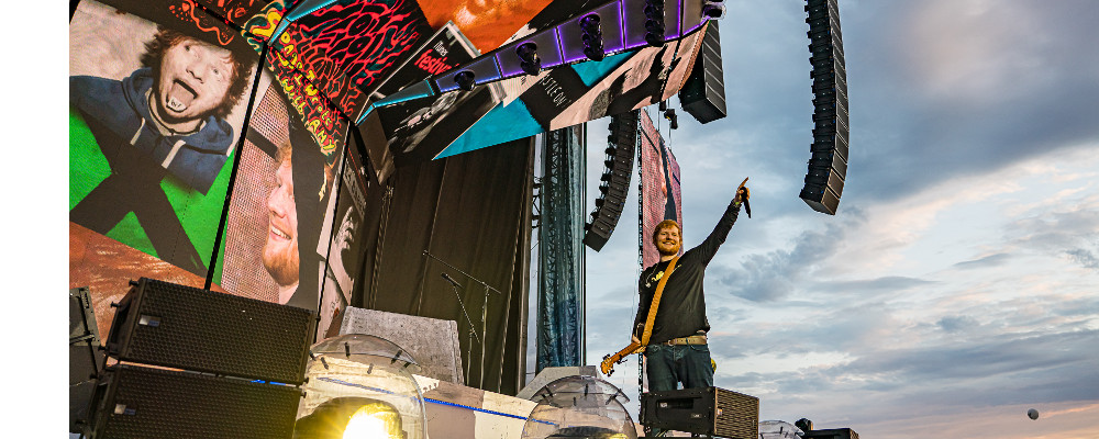 ED SHEERAN SETS NEW TOURING RECORD WITH SUPPORT FROM MEYER SOUND